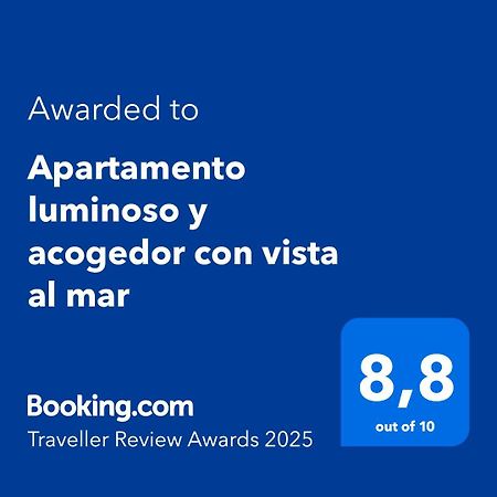 Apartamento Luminoso Y Acogedor Con Vista Al Mar Кульера Экстерьер фото